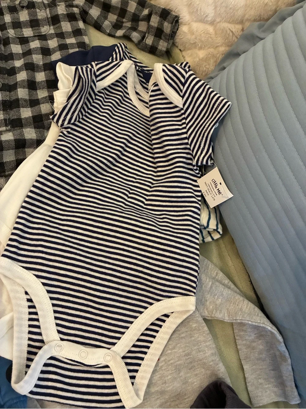 Mixed Baby Boy Clothing Bundle Sizes 6-12 Months 35 Pieces…